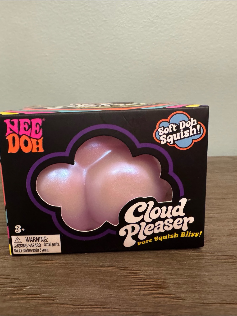 Needoh cloud pleased Pink Cloud Squishy Toy